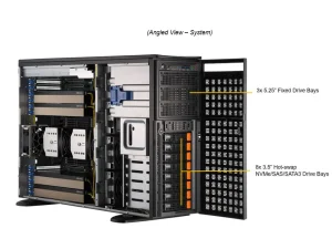 NTS Elite Studio 4U GPU Workstation & AI Compute Tower