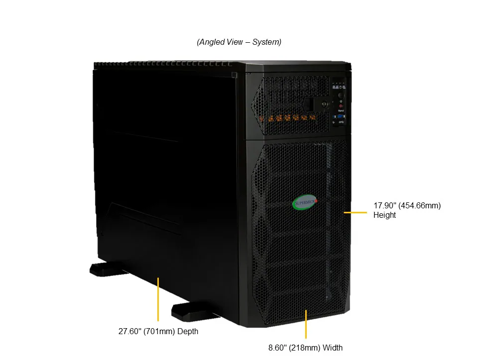 NTS Elite Studio 5U Liquid-Cooled GPU