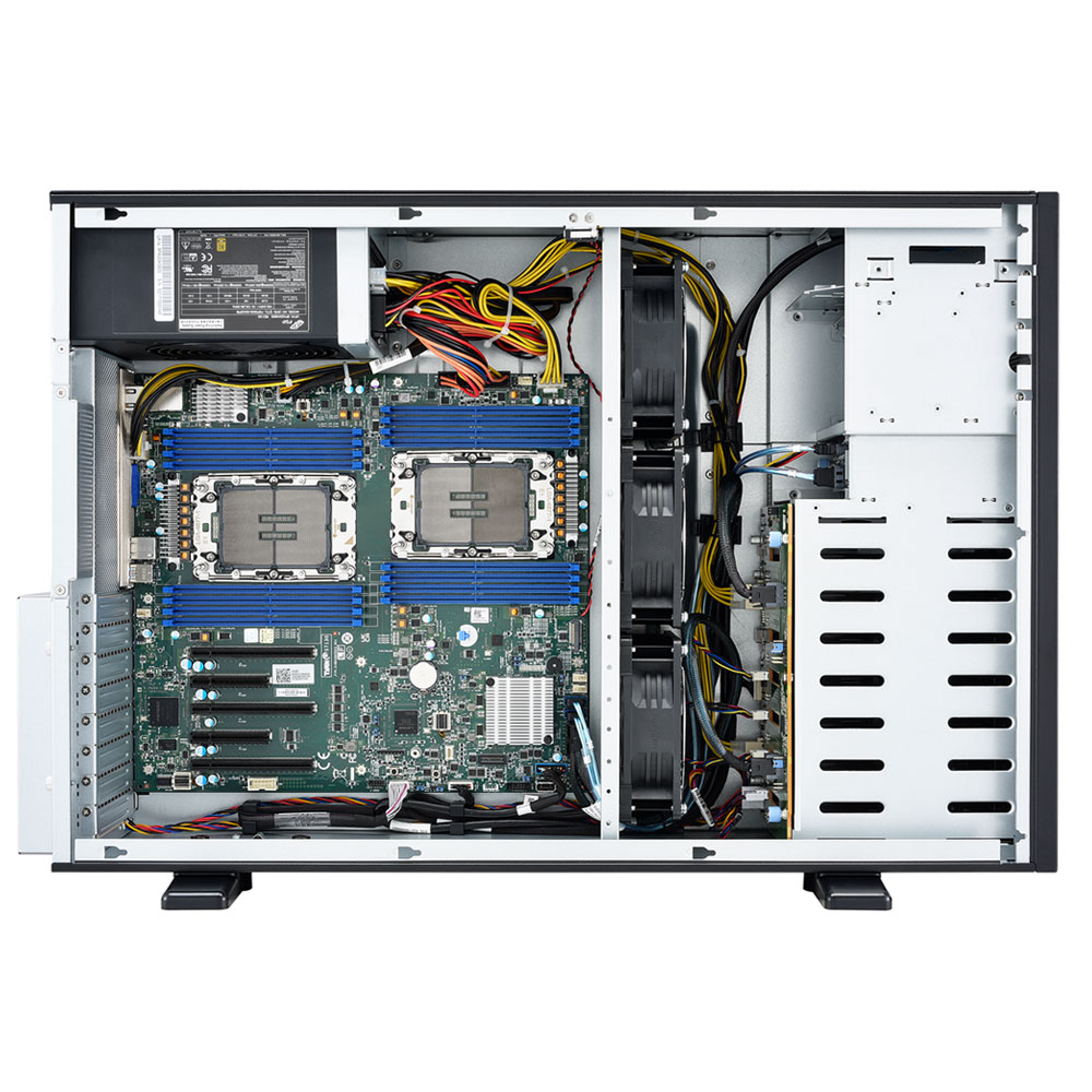 NTS Elite Studio Dual‑Socket 4U Tower Intel Xeon Server